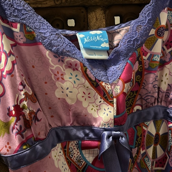 Nick and Nora pure silk New without tags chemise nightgown - Picture 3 of 3